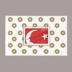 1998 CUMHURİYET'in  KURULUŞUNUN 75.YILI HATIRA BLOKU II